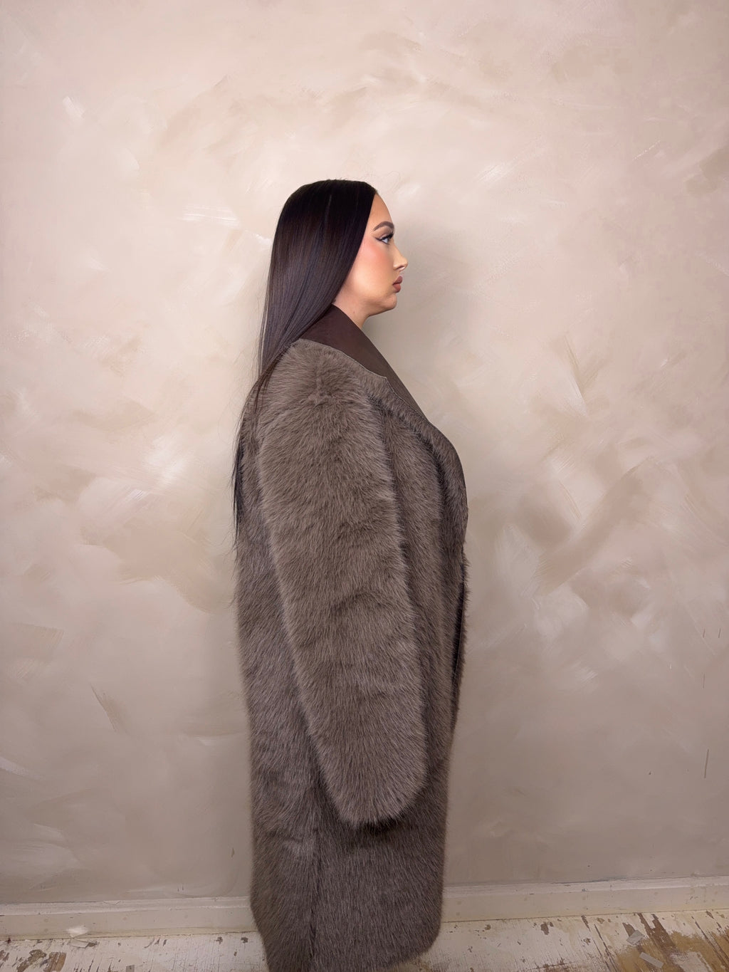Kova Reversible Faux Fur Jacket