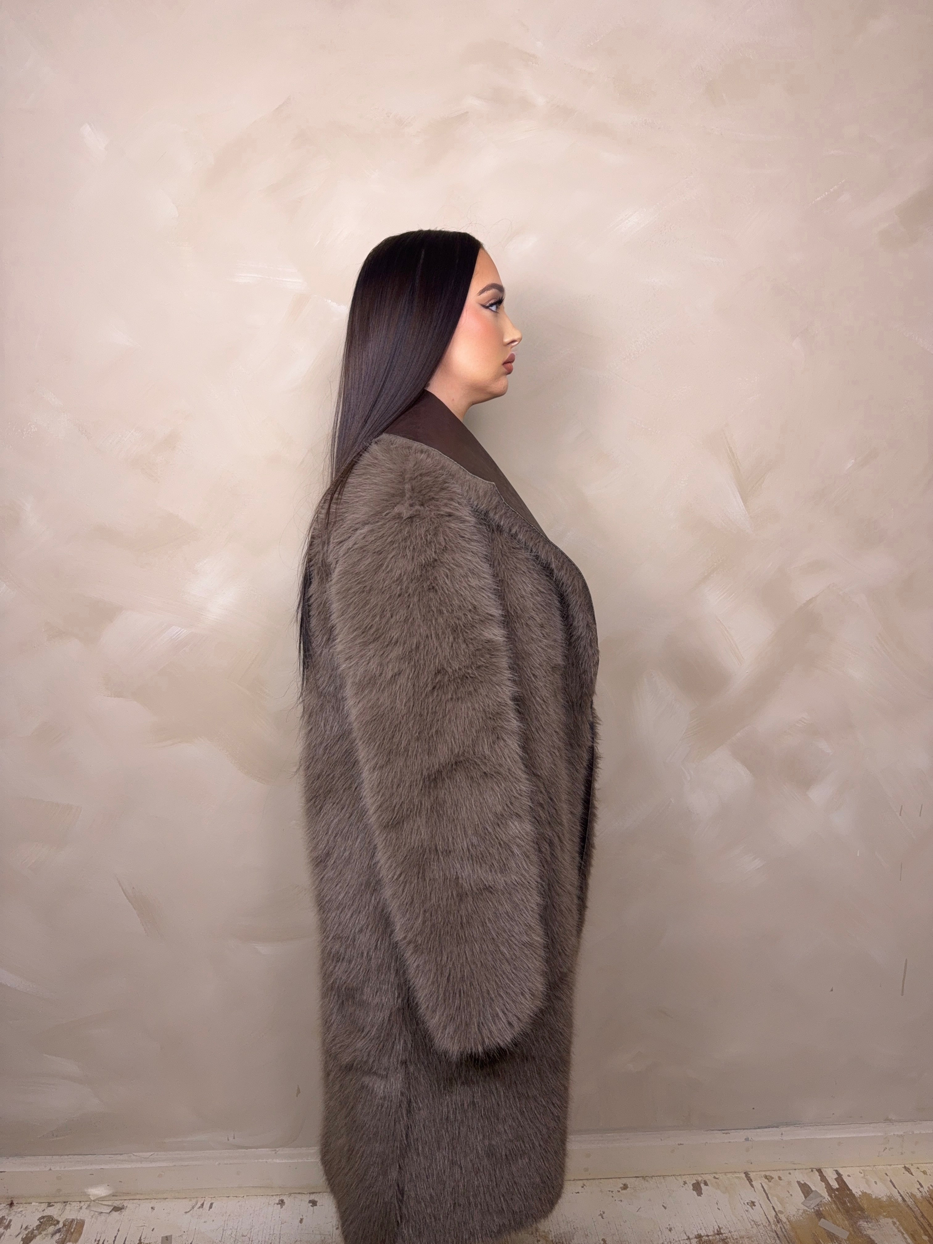 Kova Reversible Faux Fur Jacket