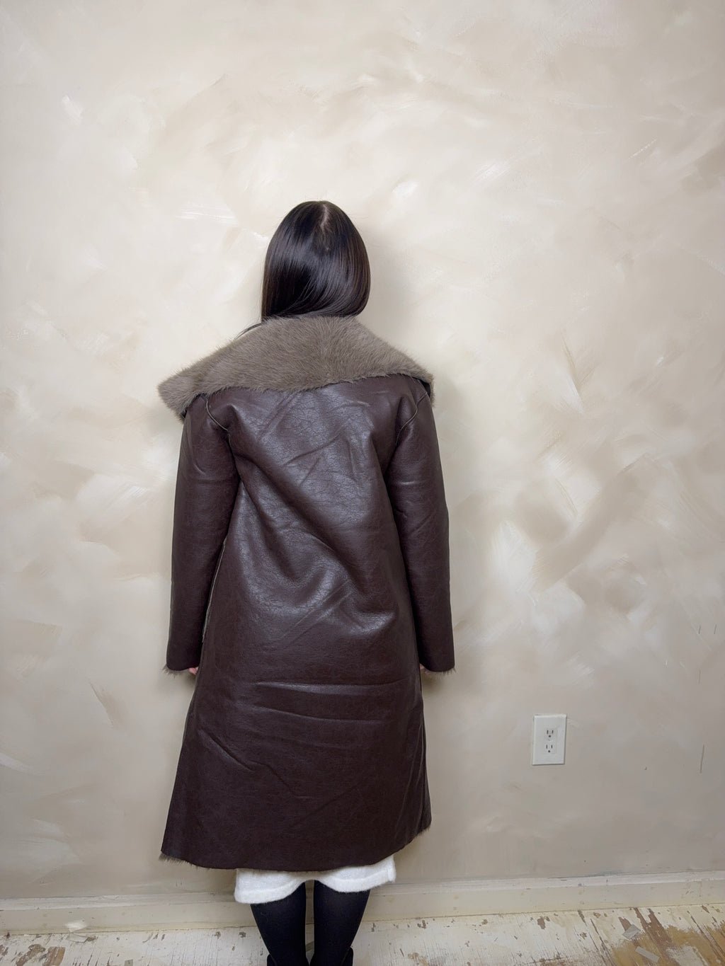 Kova Reversible Faux Fur Jacket