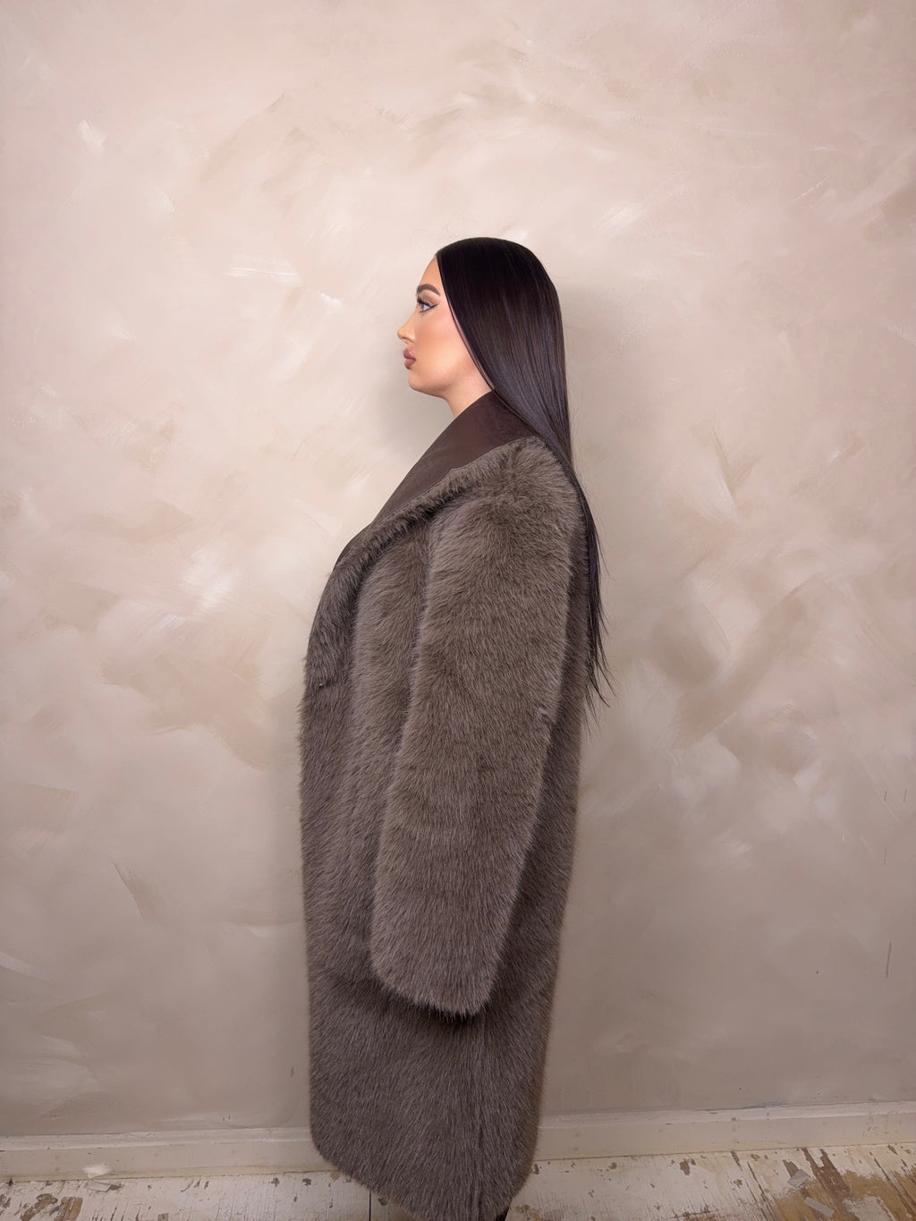 Kova Reversible Faux Fur Jacket