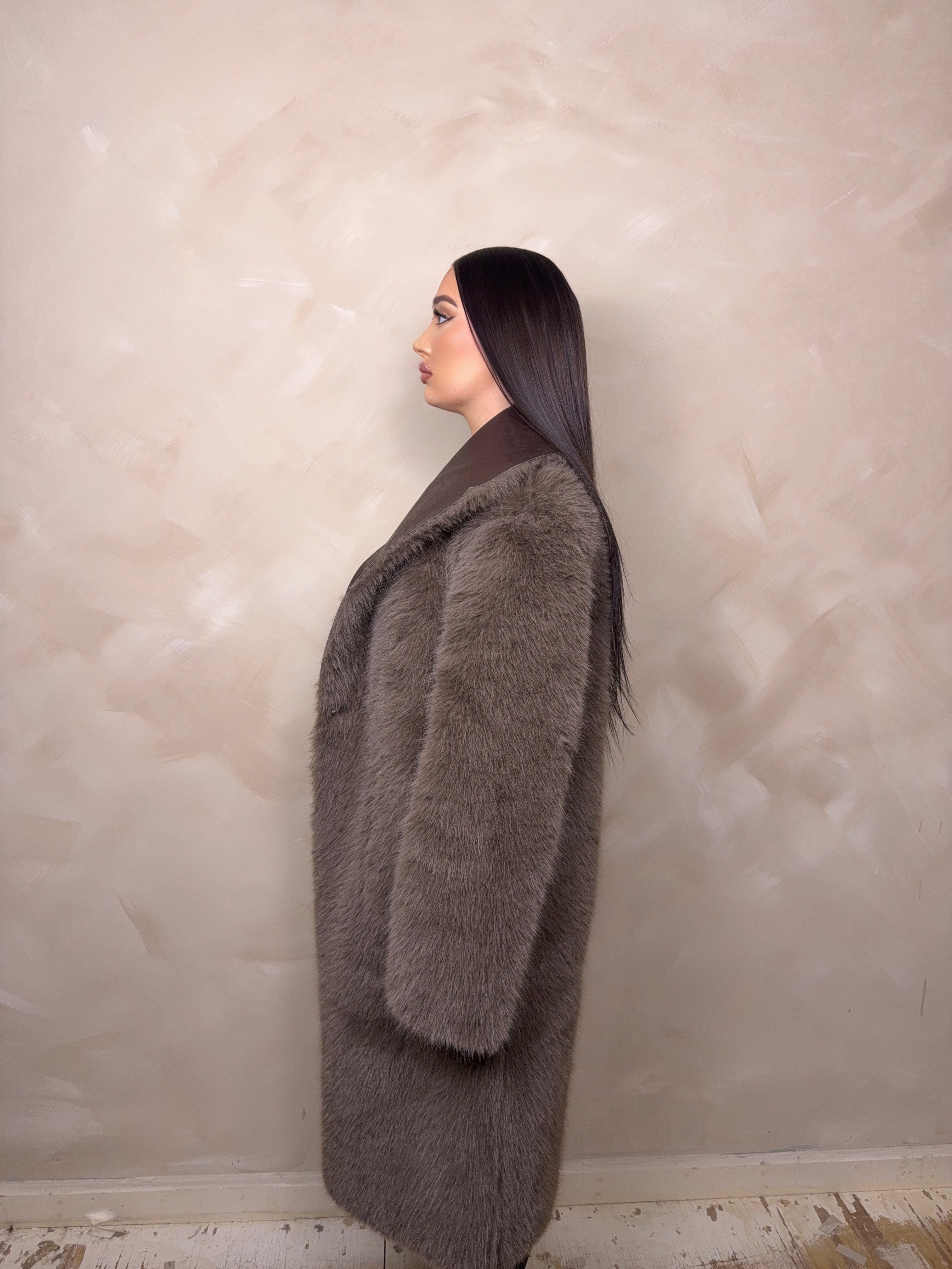 Kova Reversible Faux Fur Jacket