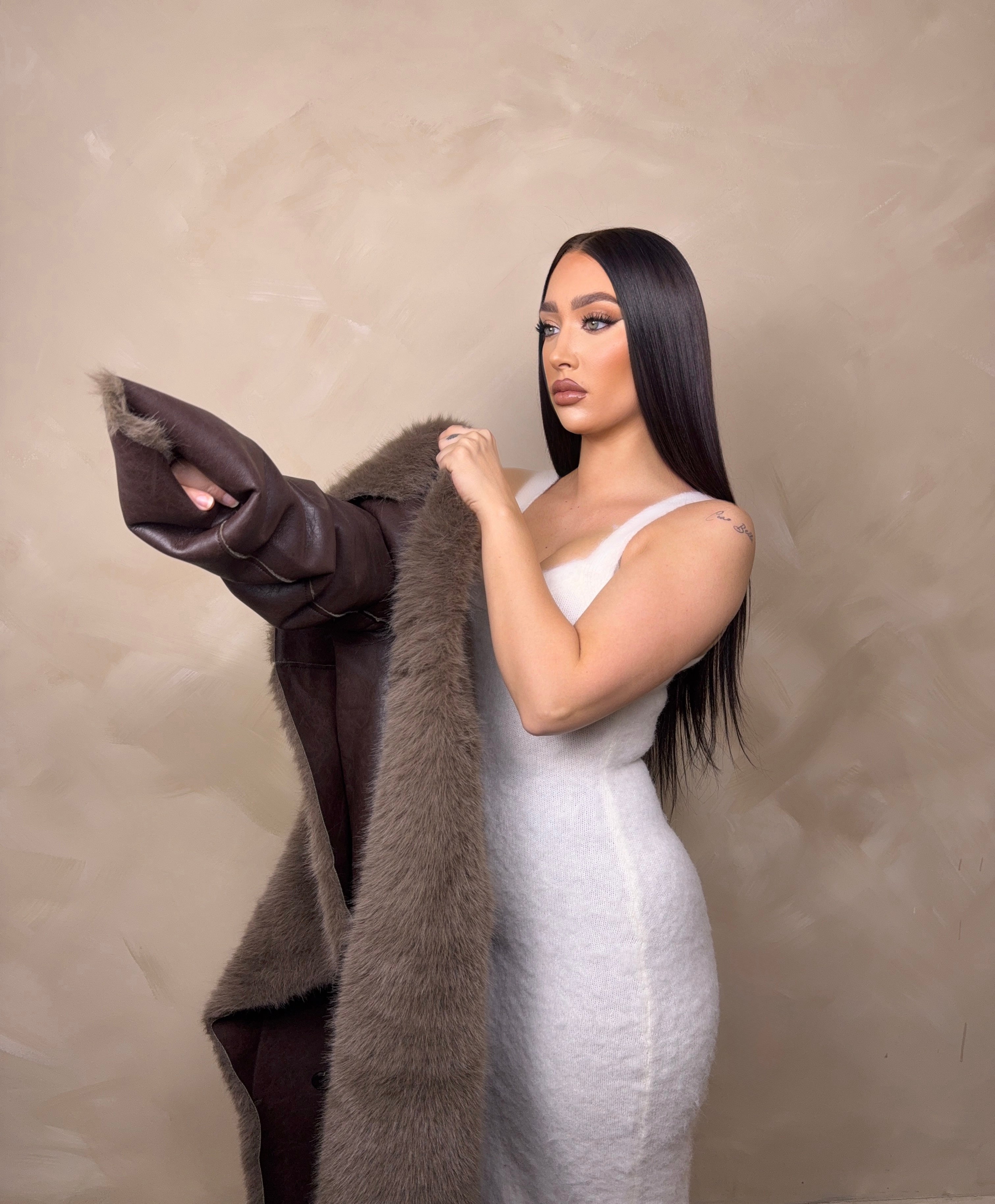 Kova Reversible Faux Fur Jacket